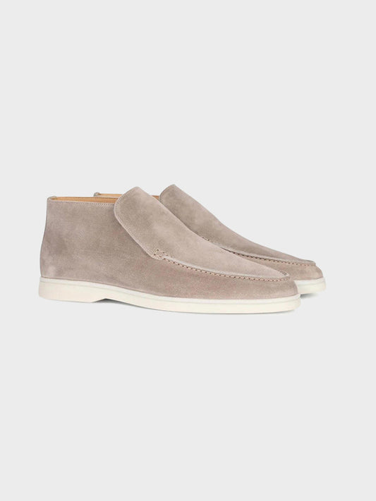 Hohe Wildleder-Loafer