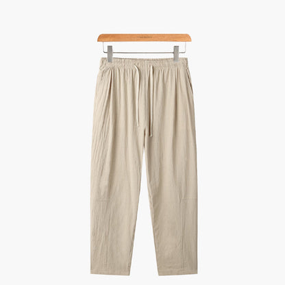 Weite Leinenhose