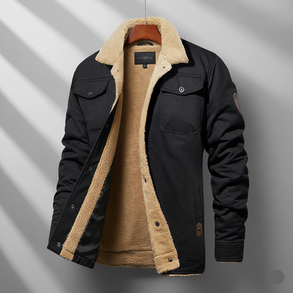 Casey | Fleece Bomber Jacket