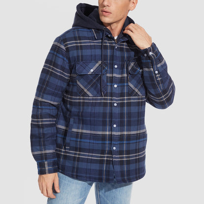 Harry Jacke | Flanell mit abnehmbarer Kapuze