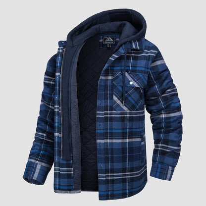Harry Jacke | Flanell mit abnehmbarer Kapuze