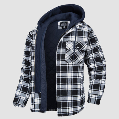 Harry Jacke | Flanell mit abnehmbarer Kapuze