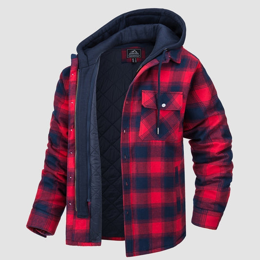 Harry Jacke | Flanell mit abnehmbarer Kapuze
