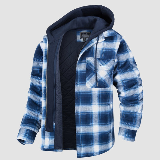 Harry Jacke | Flanell mit abnehmbarer Kapuze