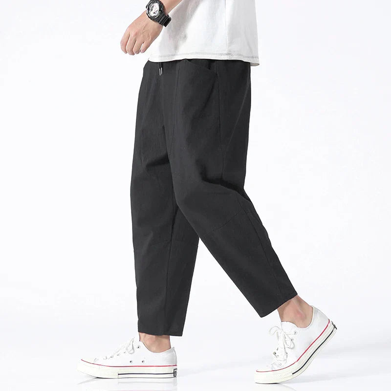 Kyoto Leinen-Shorts