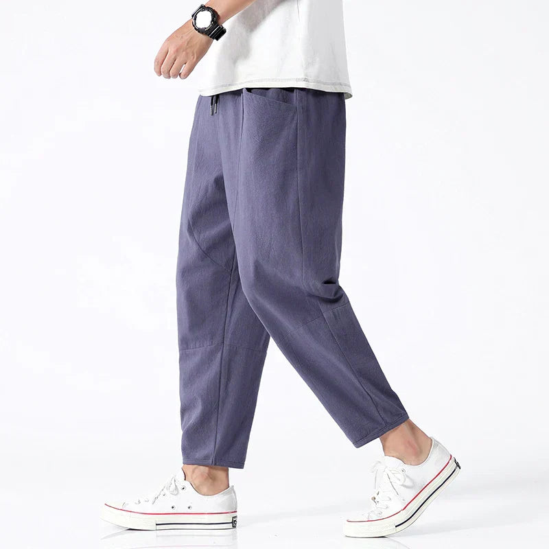 Kyoto Leinen-Shorts