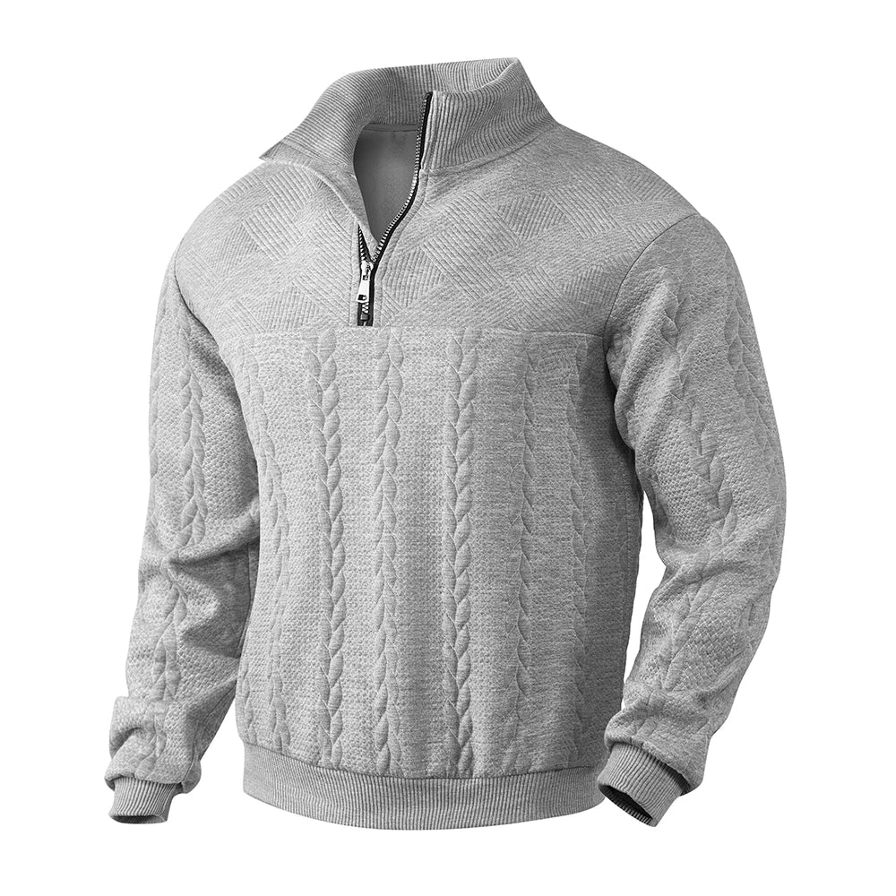 Henry | Premium-Sweatshirt mit Viertelreißverschluss