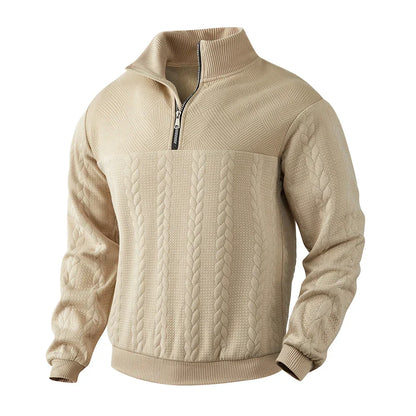 Henry | Premium-Sweatshirt mit Viertelreißverschluss