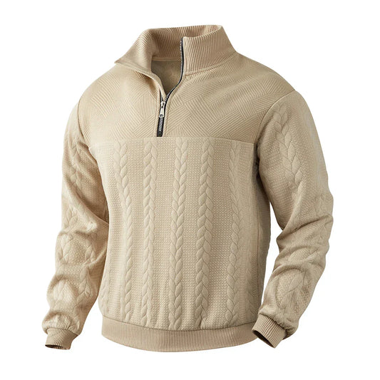 Henry | Premium-Sweatshirt mit Viertelreißverschluss