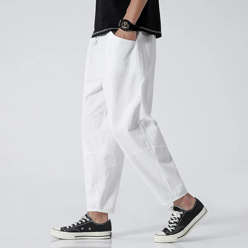 Kyoto Leinen-Shorts
