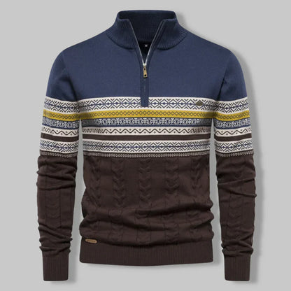 Oslo Pullover mit Viertelreißverschluss