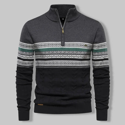 Oslo Pullover mit Viertelreißverschluss