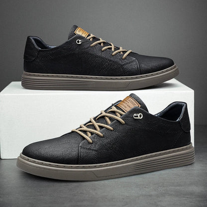 OXFORDS LEDERSNEAKERS 