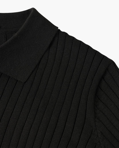 Poloshirt mit V-Ausschnitt