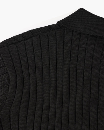 Poloshirt mit V-Ausschnitt