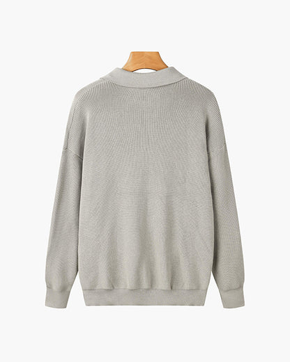 Pullover mit Reißverschluss