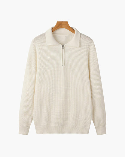 GONGJU-Pullover mit Reißverschluss