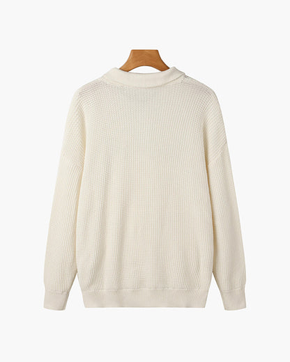GONGJU-Pullover mit Reißverschluss