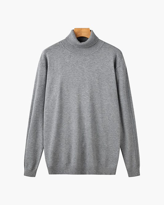 Rollkragenpullover aus Merinowolle