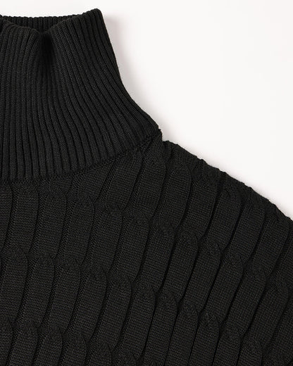 Pullover mit halbem Reißverschluss