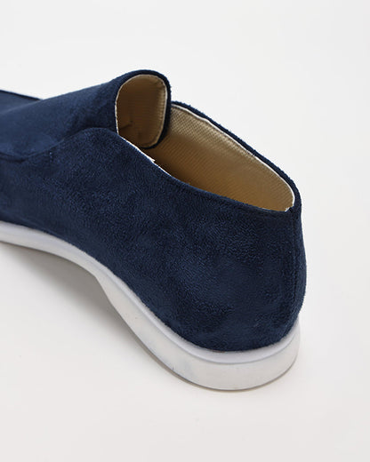 Hohe Wildleder-Loafer