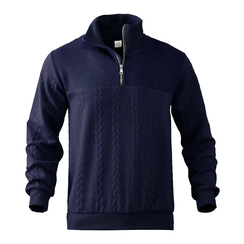 Henry | Premium-Sweatshirt mit Viertelreißverschluss