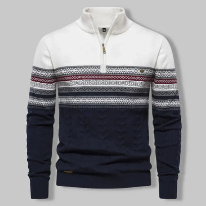 Oslo Pullover mit Viertelreißverschluss