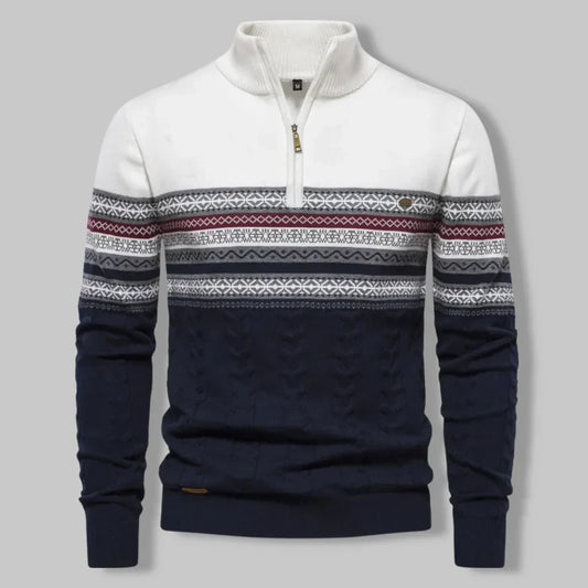 Oslo Pullover mit Viertelreißverschluss