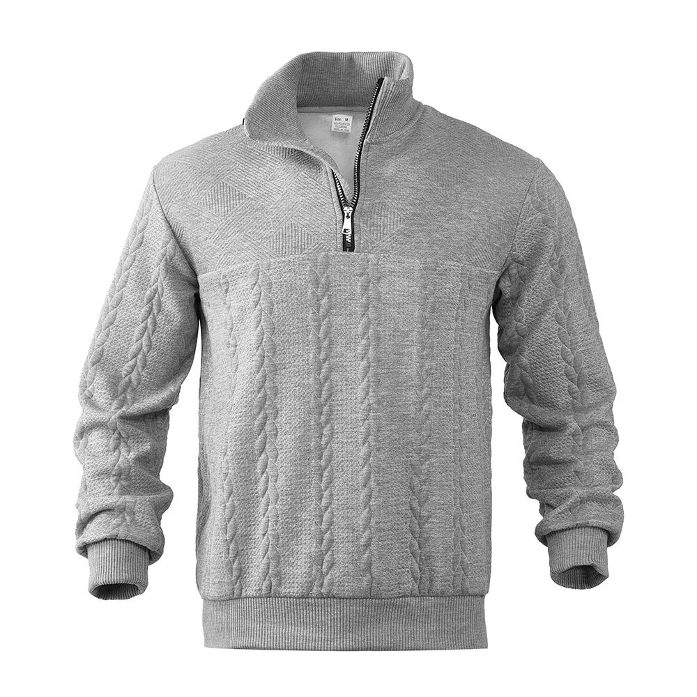 Henry | Premium-Sweatshirt mit Viertelreißverschluss