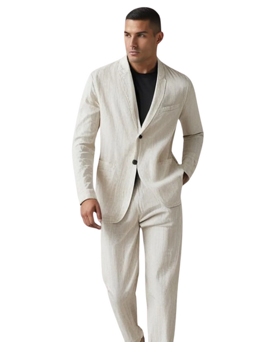 Elegantes Leinenset