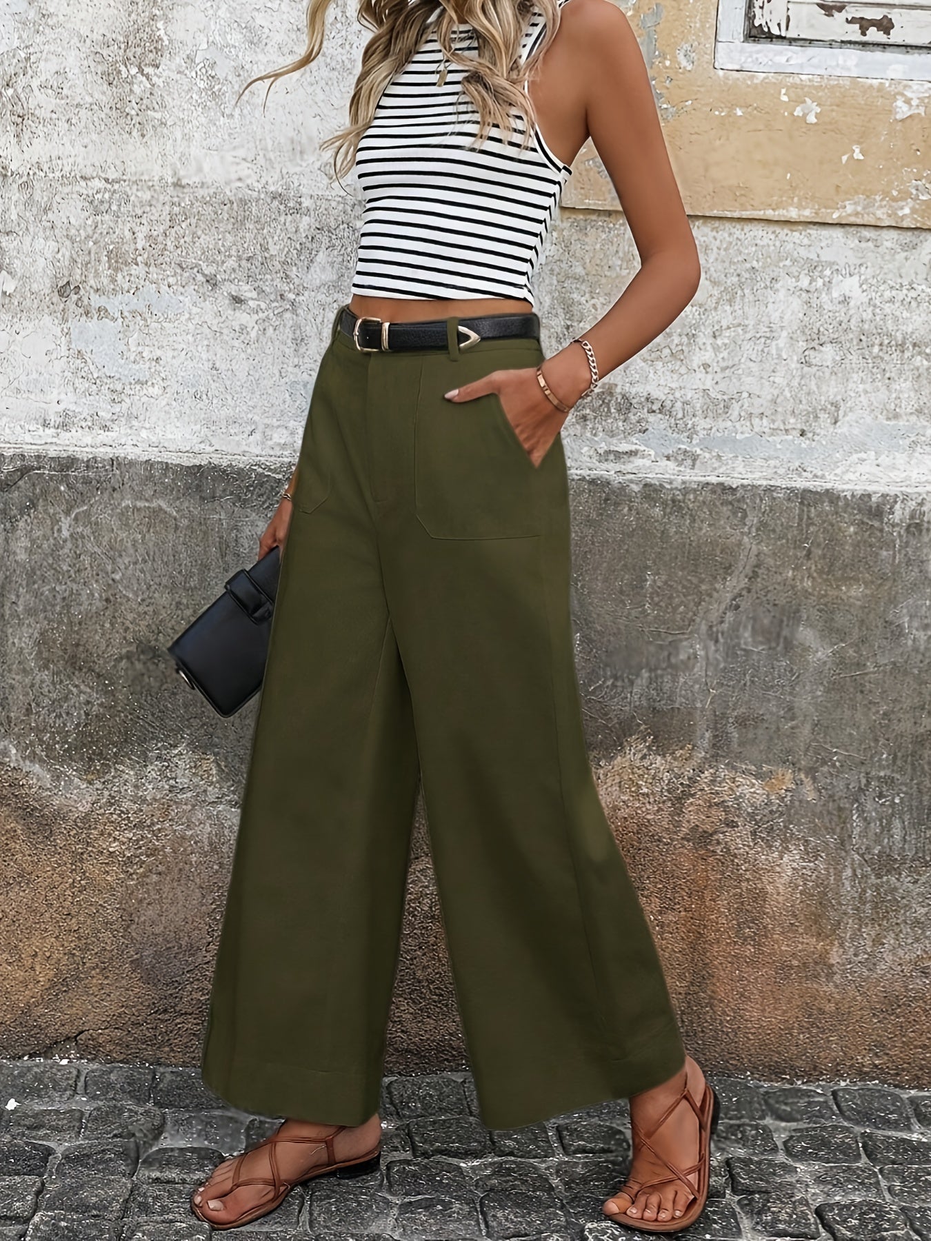 Mara – Lockere Hose mit hoher Taille