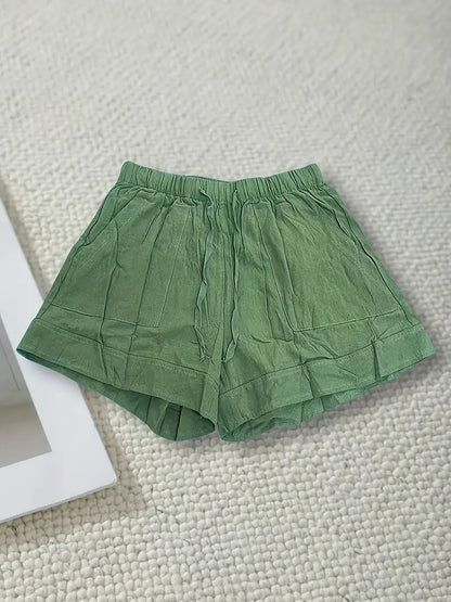 Maya – Lockere Shorts mit Kordelzug