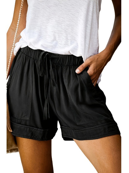 Maya – Lockere Shorts mit Kordelzug