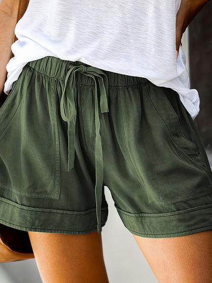 Maya – Lockere Shorts mit Kordelzug