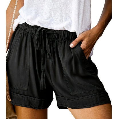 Maya – Lockere Shorts mit Kordelzug