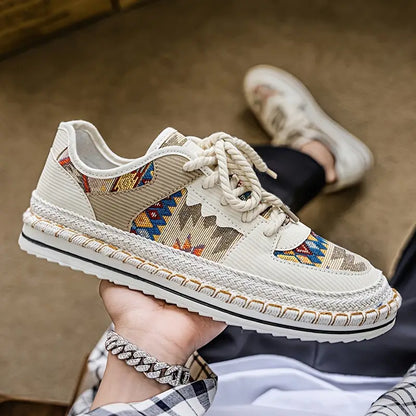 Vintage Geometric Shoes