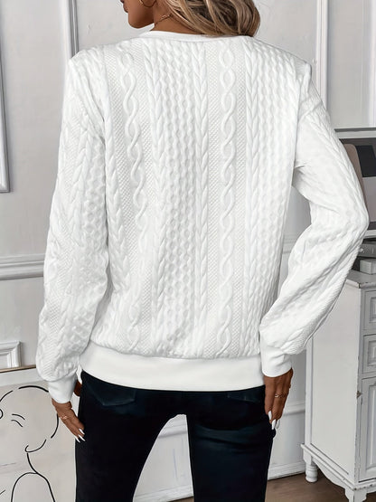 Amy | Pullover mit Reißverschluss 