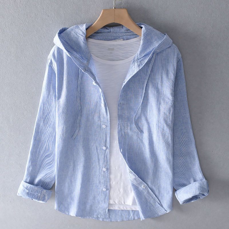 Nova Leinen-Hoodie