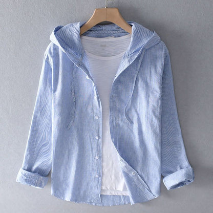Nova Leinen-Hoodie