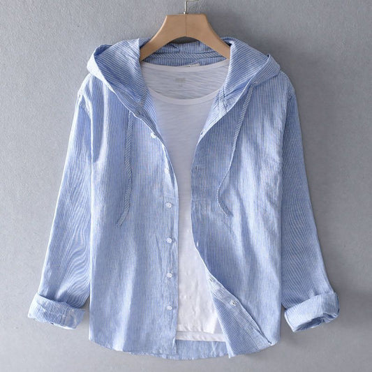 Nova Leinen-Hoodie