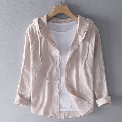 Nova Leinen-Hoodie
