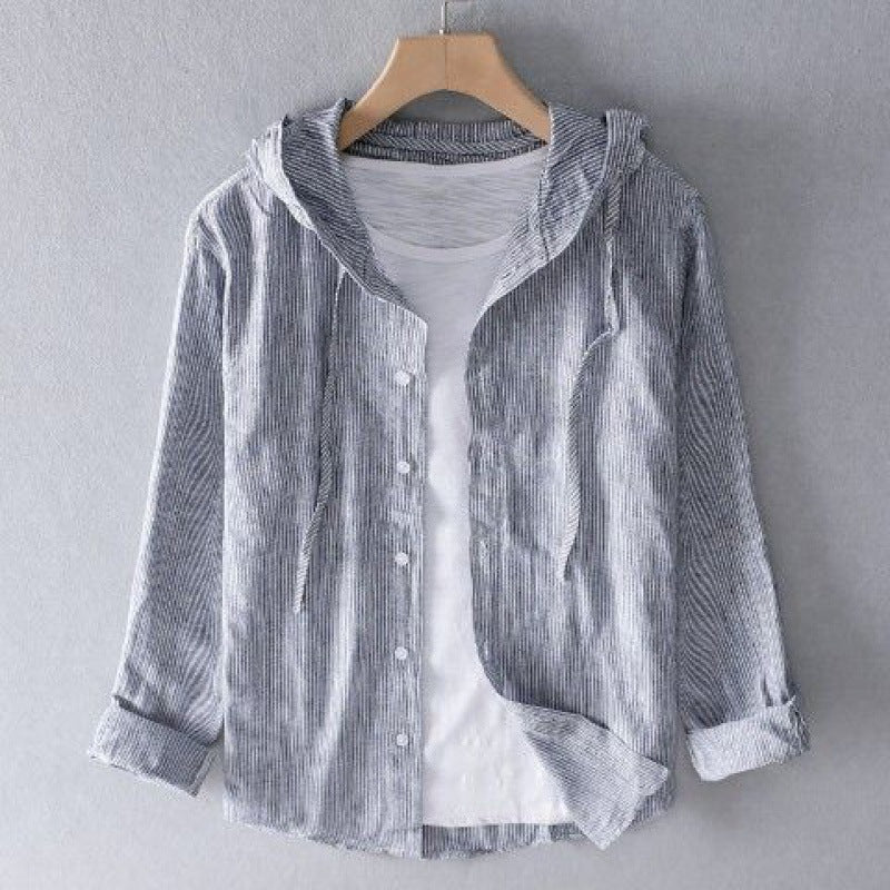 Nova Leinen-Hoodie