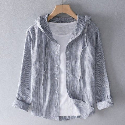 Nova Leinen-Hoodie