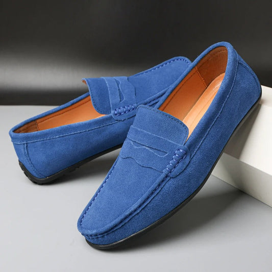 LE DREUX WILDLEDER-LOAFERS 