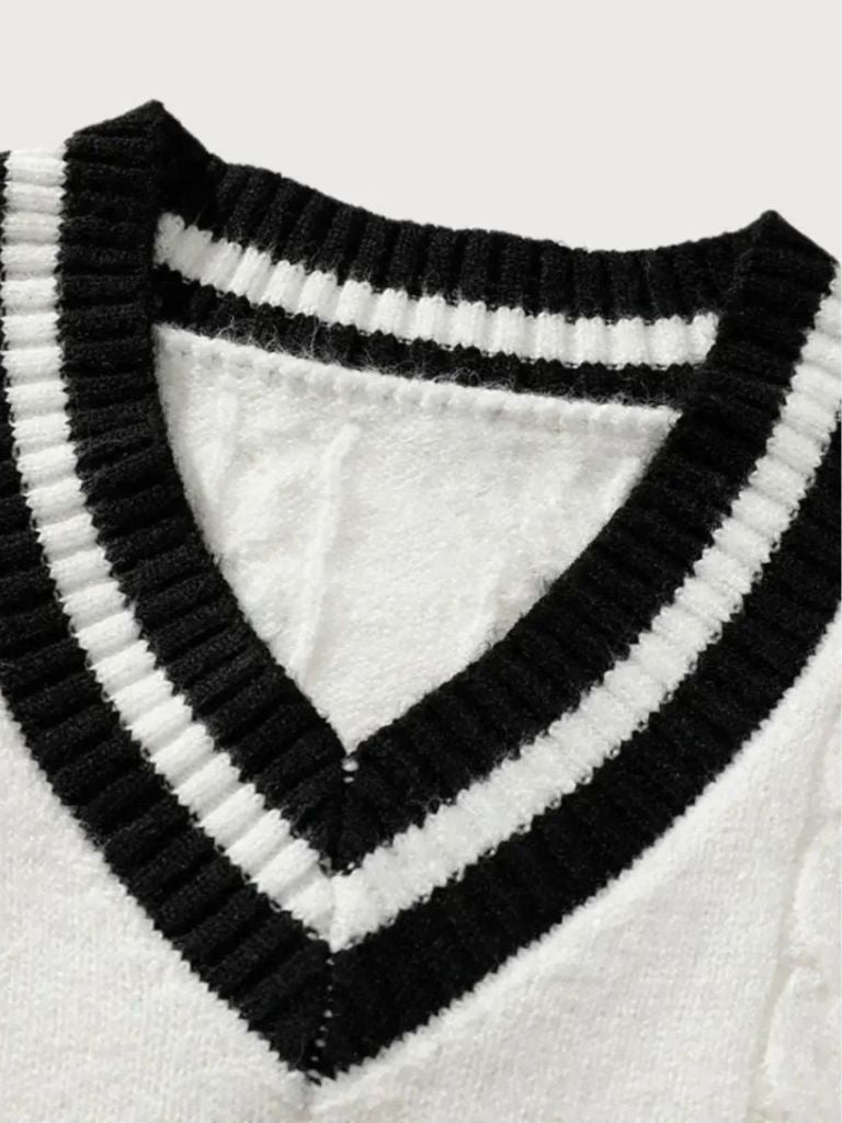 Minimalist V-Neck Sweater For Women